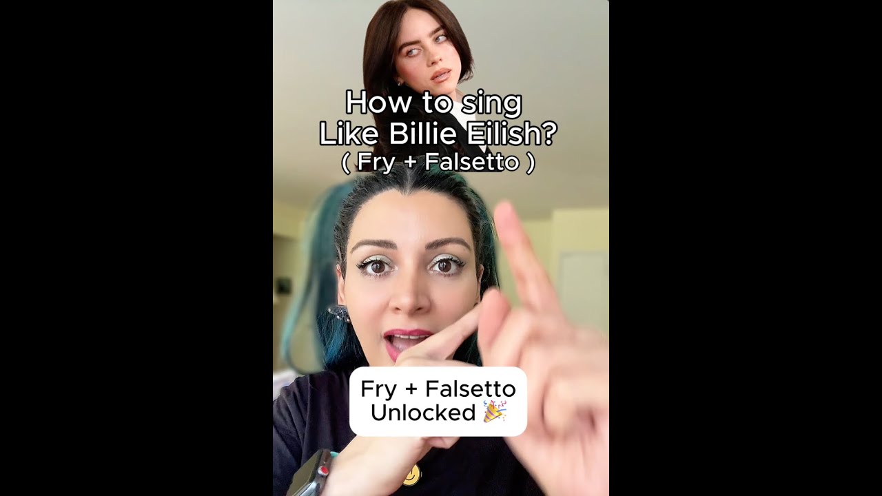 How To Sing Like Billie Eilish? Fry + Falsetto(soft & breathy) Vocal Technique ( birds Of a Feather)