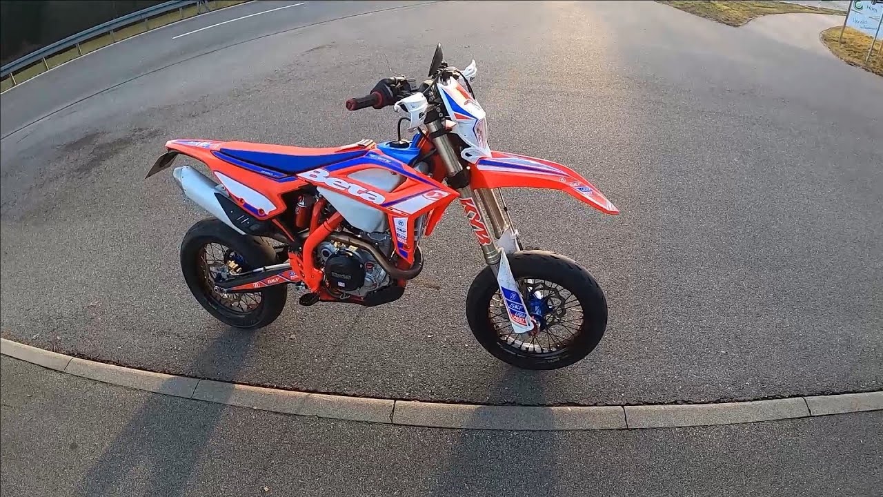 KRANKES TEIL ! / BETA / SUPERMOTO / PROBEFAHRT