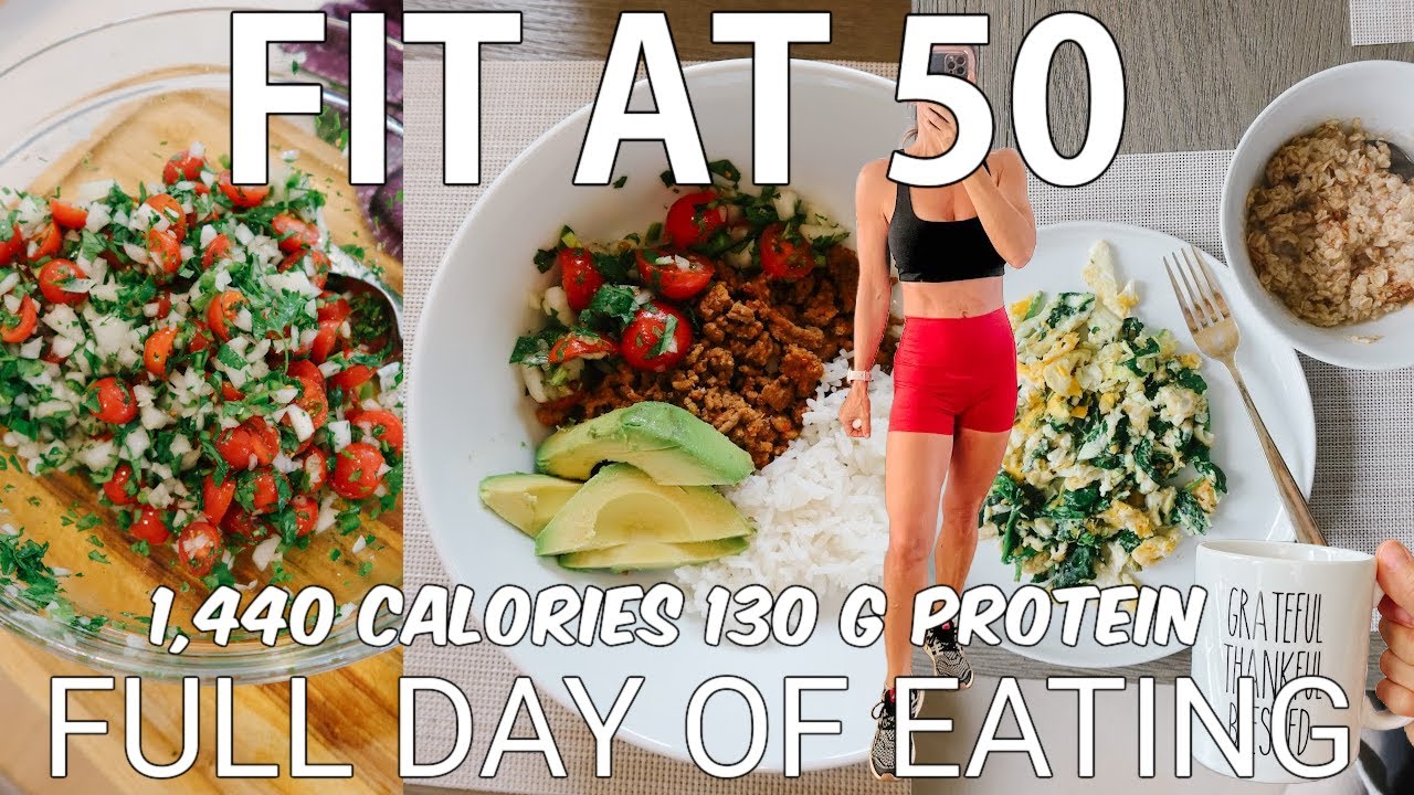 What I Eat in a Day | 1,440 calories/130g protein Honey We're Home