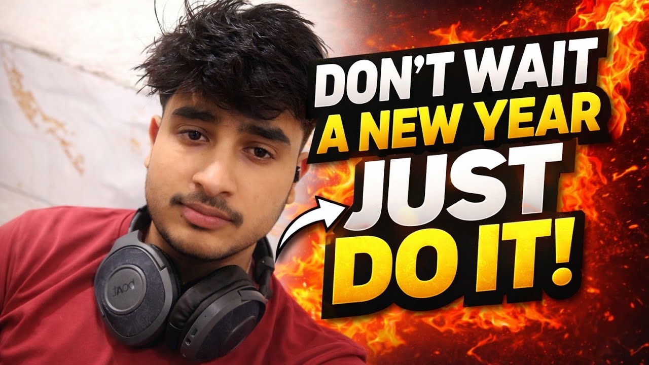 Don't wait a new year 😑.....just do it ...🤷..  #believe #2026 #newyear #video #viral #youtube 