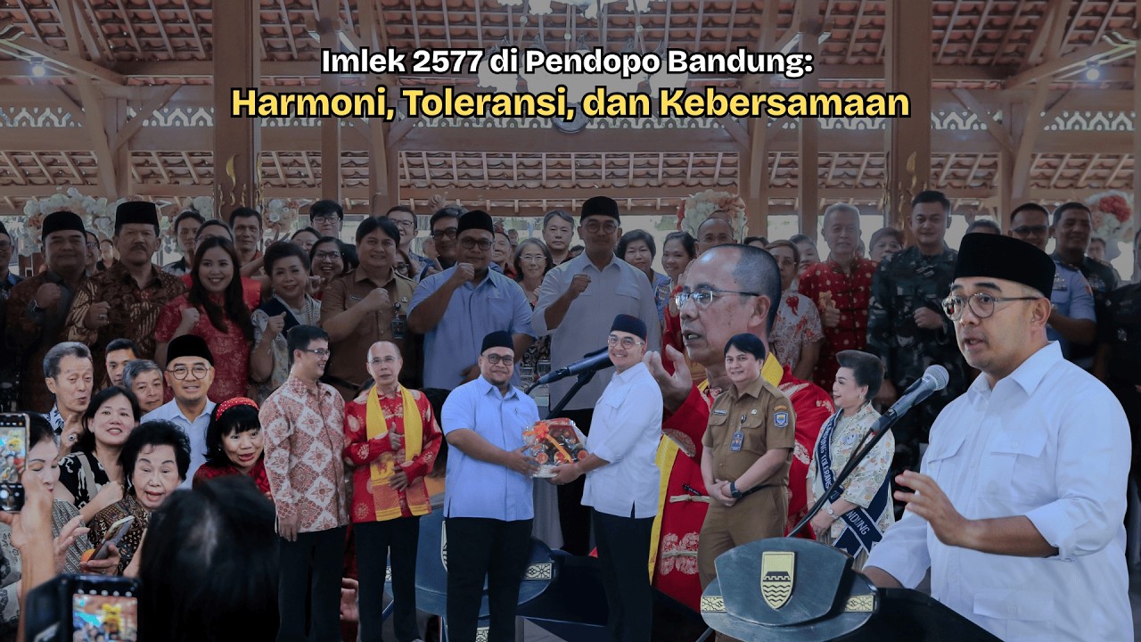 Imlek 2577 di Pendopo Bandung: Harmoni, Toleransi, dan Kebersamaan