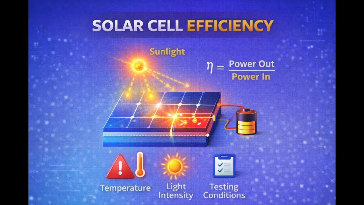 Solar Cell Efficiency Explained