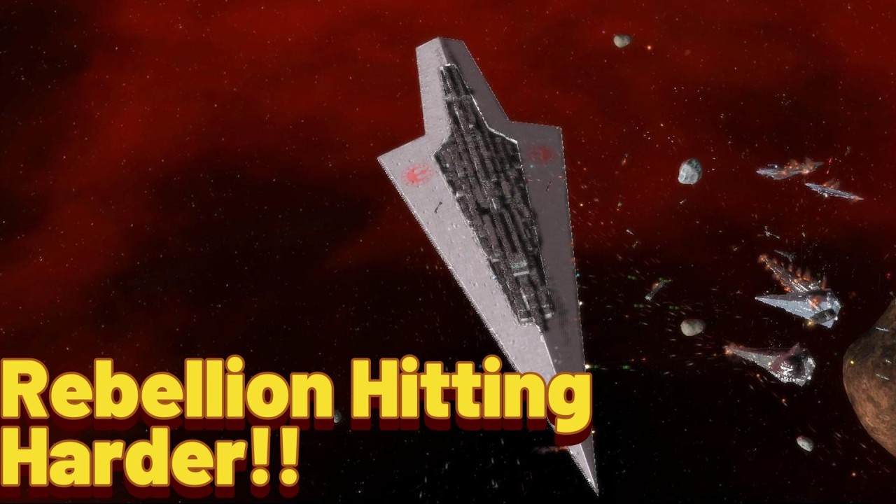 Rebellion Hitting Harder!! | Star Wars Empire At War S2E4