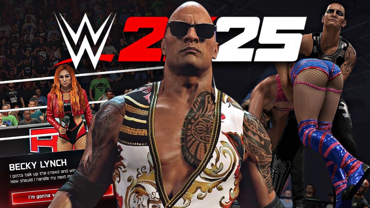 НОВЫЕ ФУНКЦИИ WWE 2K25 + ОБЪЯСНЕНИЕ ВСЕХ РЕЖИМОВ! (Промо, Витрина, Остров и т.д.)