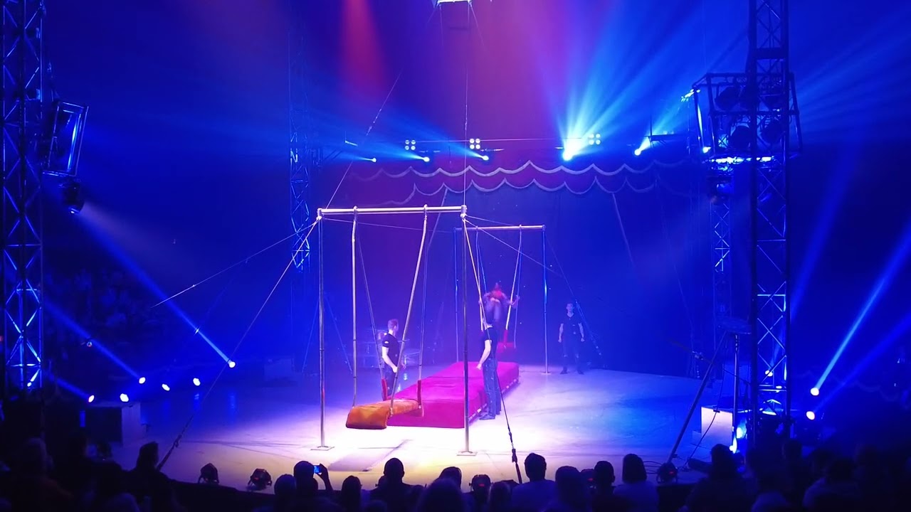 CIRCUS VEGAS Russian Swing Swansea 2024 #circus #circusarts #circusvegas