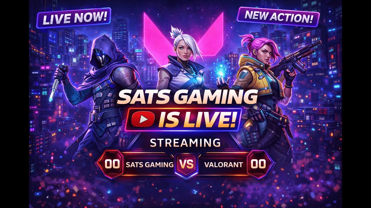 Valorant Live  | S.A.T.S