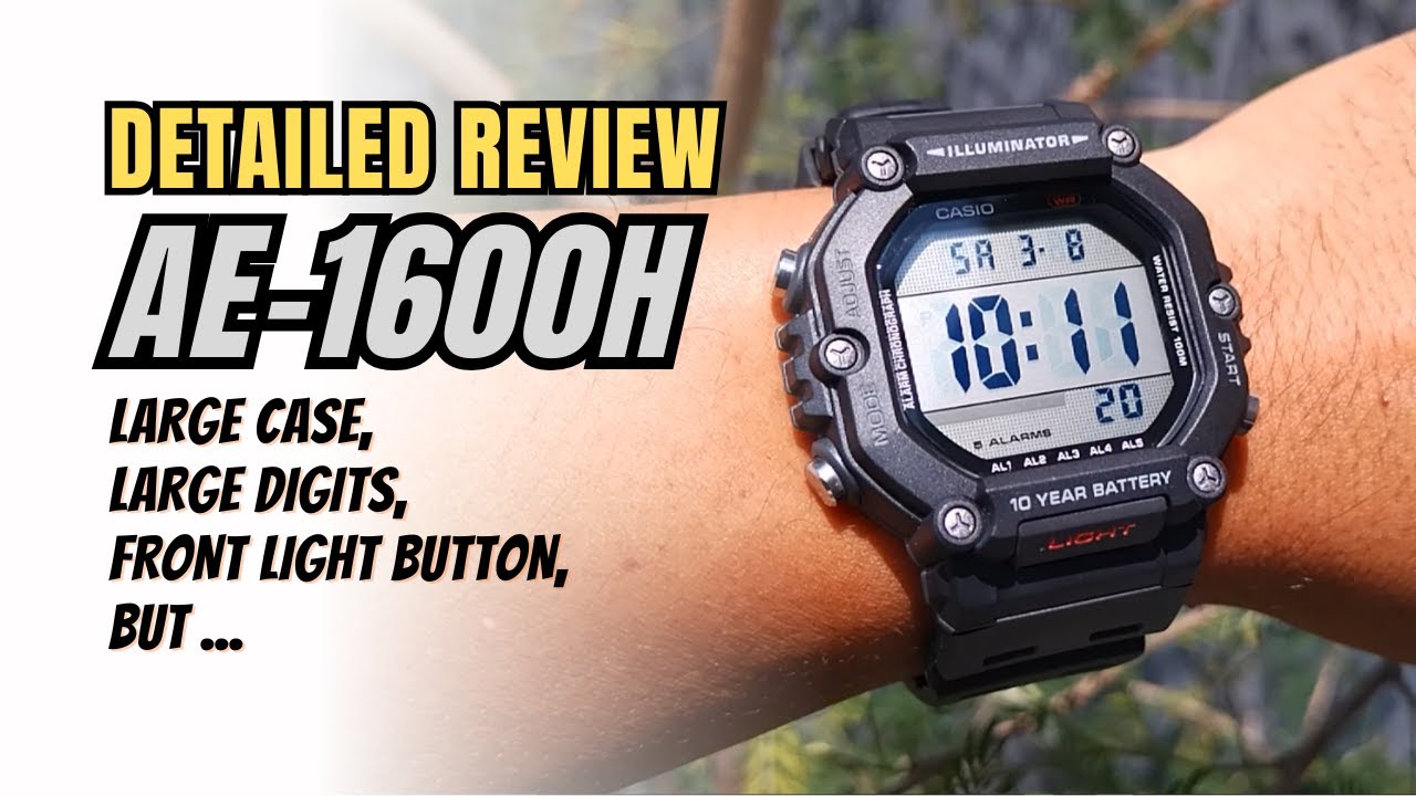 Casio&nbsp;New 2025 Release, AE1600 Detailed Review / AE-1600 AE-1600H