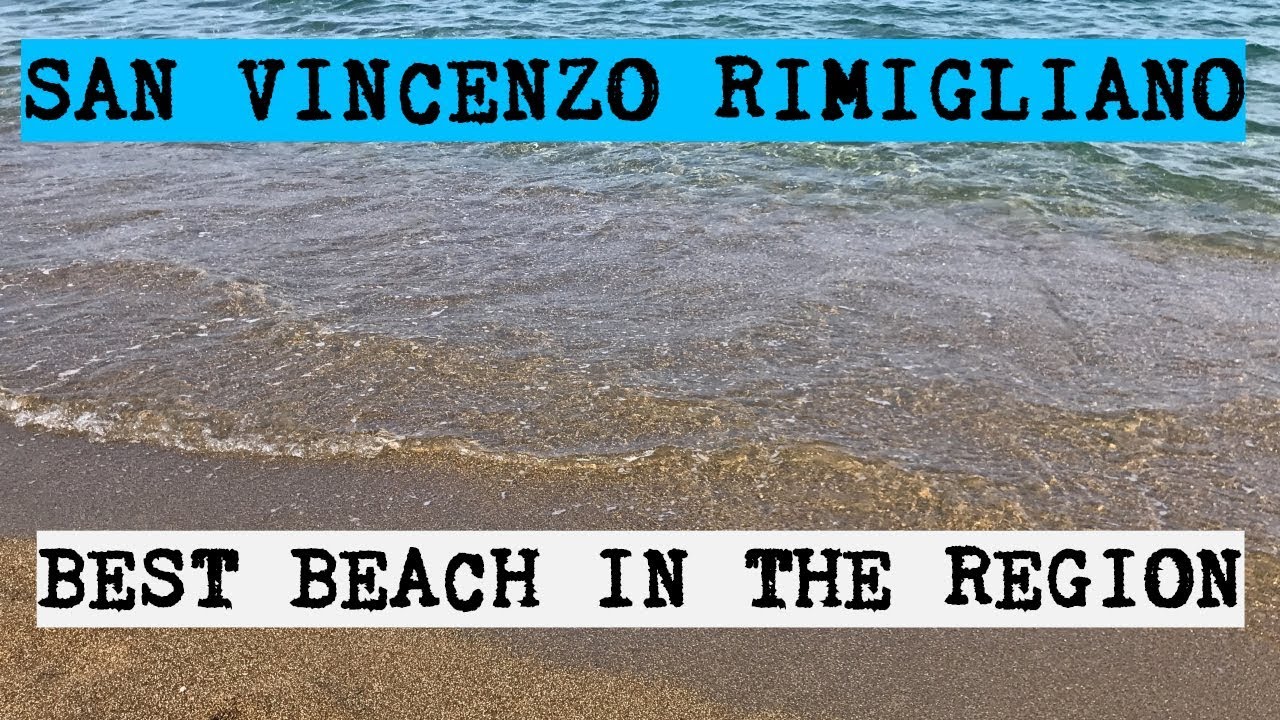 San Vincenzo Rimigliano One of The Top Beaches in Tuscany