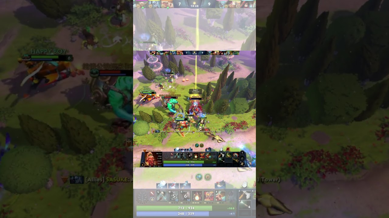 HIGHLIGHT TROLL WARLORD EARLY KILL patch 7.40b 