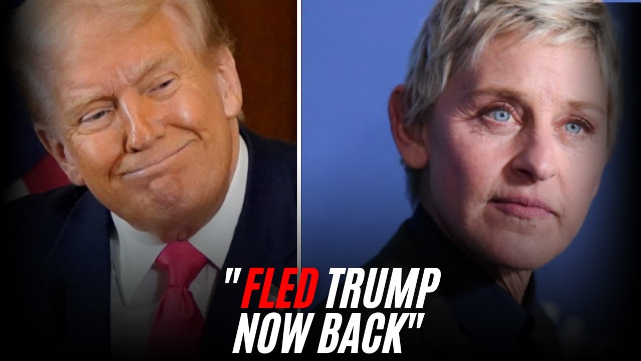 Ellen DeGeneres FLED to England to Escape Trump - Now Her Neighbors Want Her GONE!