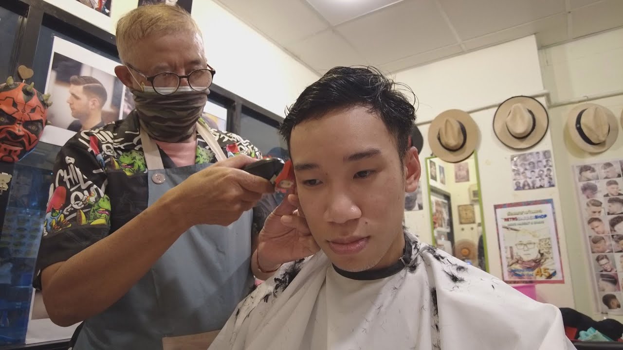 $5 Haircut in Bangkok, Thailand 🇹🇭