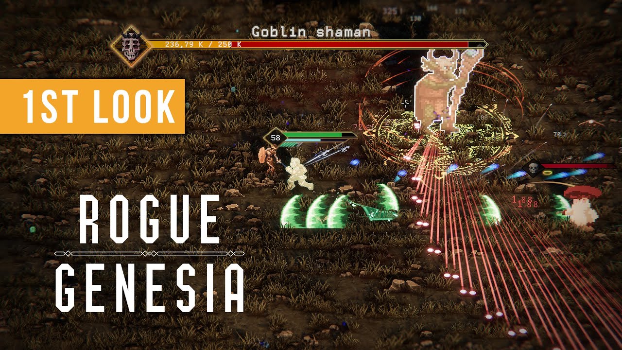 First Look at Rogue Genesia - a roguelike that scales up FAST!