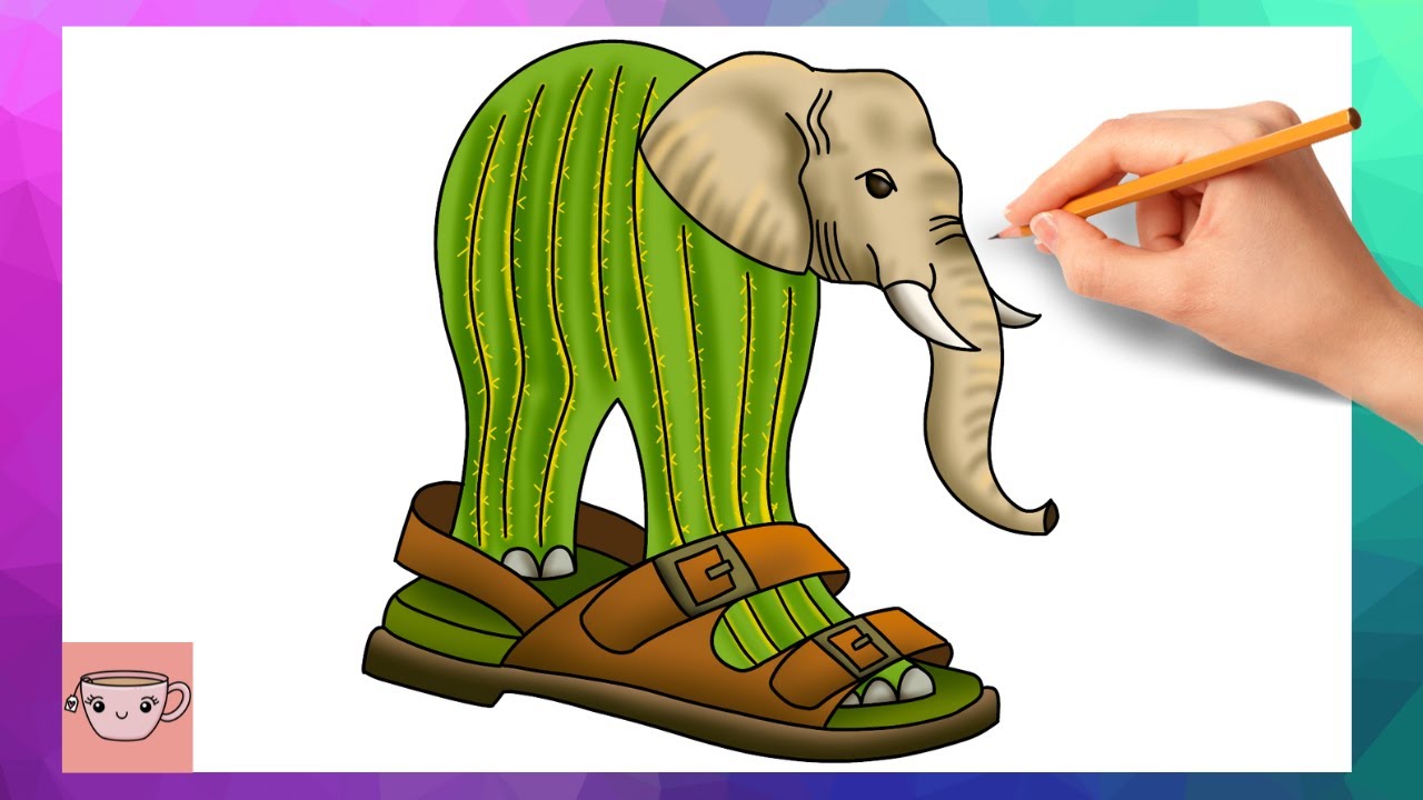 How To Draw Lirili Larila | Brainrot Animal | Drawing Tutorial