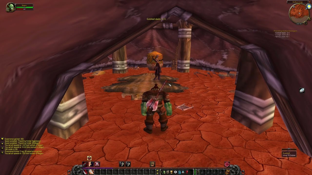 WoW Custom Quest - A Strategic Alliance//Thwarting Kolkar Strategem