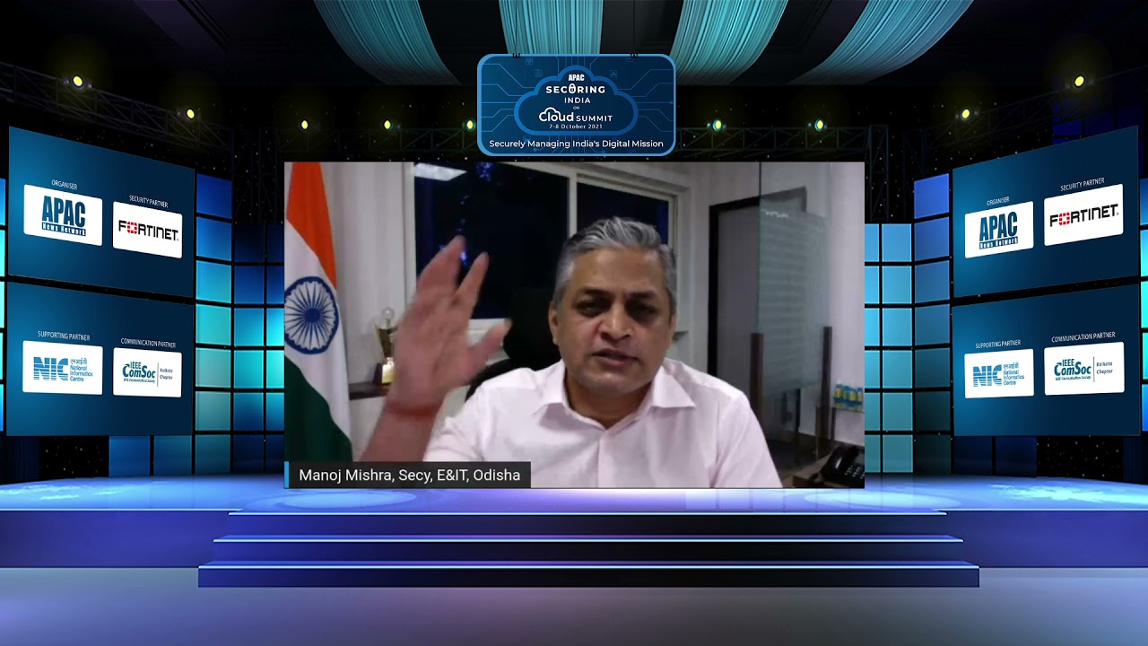 Manoj Mishra, IRTS, Secretary, Electronics & Information Technology Department, Government of Odisha