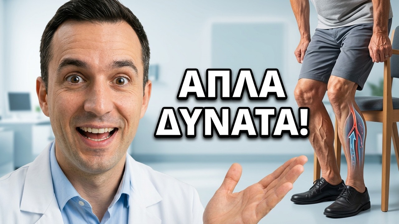 Οι ΜΟΝΕΣ 5 Ασκήσεις που Χρειάζονται οι Άνω των 60 για Δύναμη στα Πόδια