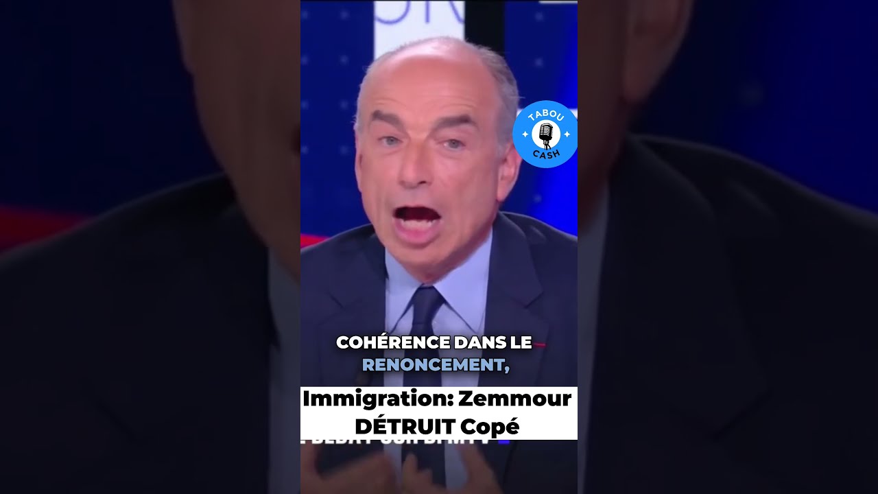Immigration: Zemmour DESTROYS Cop&eacute;