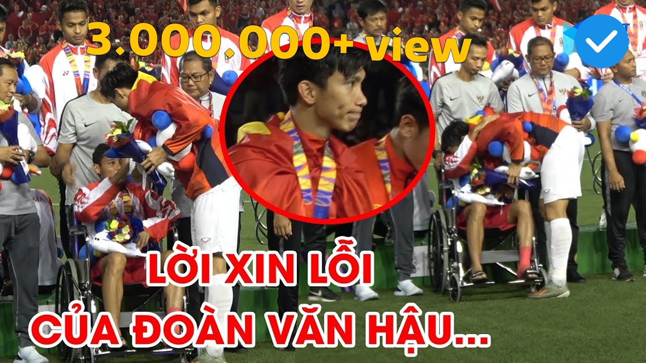 Đoàn Văn Hậu chân thành xin lỗi sau khi khiến sao U22 Indonesia phải đi xe lăn | SEA Games 30