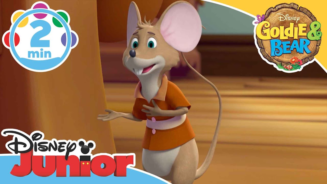 Goldie and Bear | Bad Luck Mouse Song | @disneykids