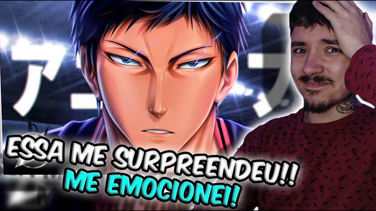 (ANIRAP AMASSOU!) REAGINDO ao ♪ Aomine | Pantera Indomável | AniRap (@Prod Hunter) | REACT // Nai