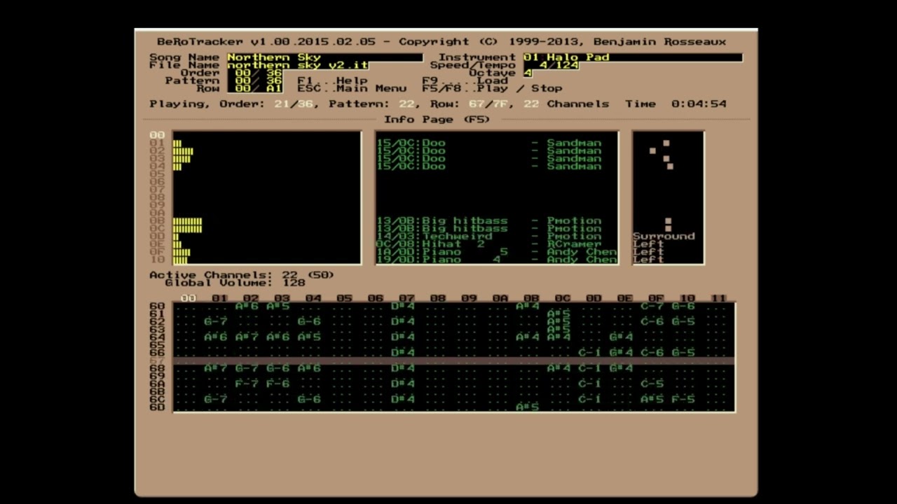 Northern Sky by Chris Jarvis (IT) (BeRoTracker)