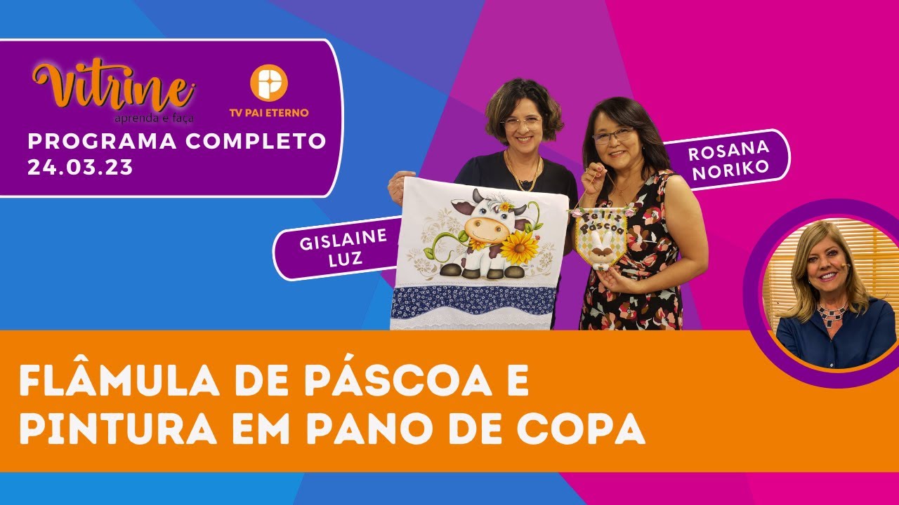 Claudia Pacheco recebe Rosana Noriko e Gislaine Luz no Vitrine Aprenda e Faça