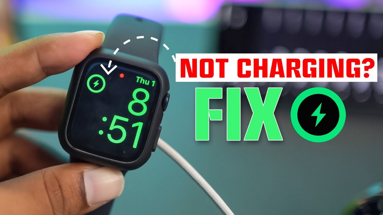 How to Fix Apple Watch Not Charging at All | Troubleshoot Charging Issues