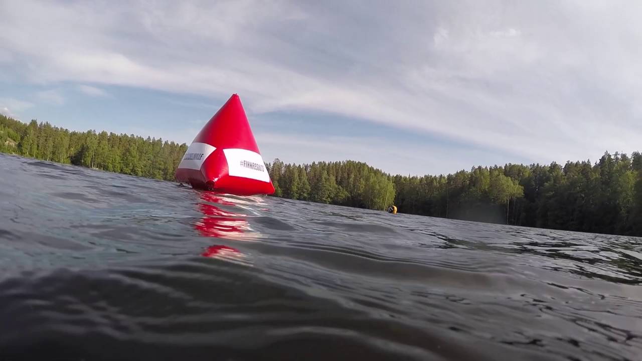 Maastontiedustelu Finntriathlon Vierumäki 2016 - uintiosuus