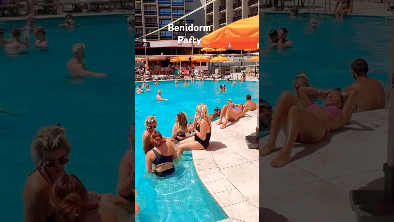 Pool party in Benidorm Spain you must not miss 14 of December 2024