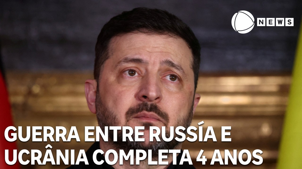 Guerra na Ucrânia completa 4 anos e reconstrução do país é estimada em quase R$ 3 trilhões