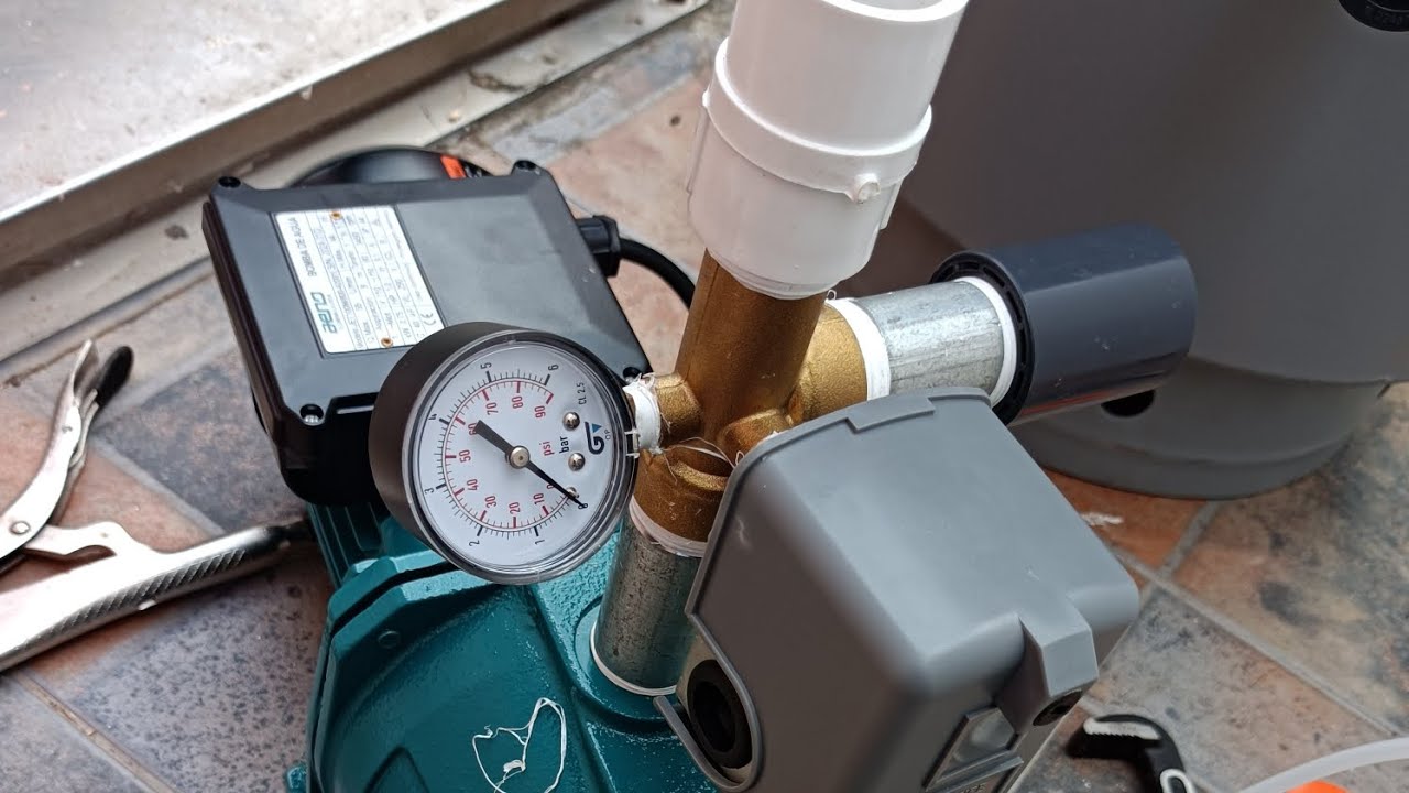Cómo instalar bomba de agua con tanque de presión// Parte 1