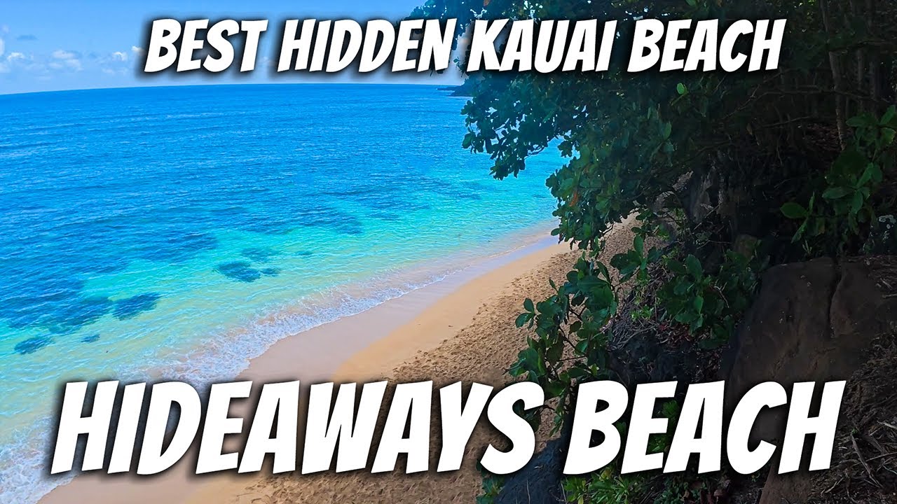 Hideaways Beach Trail & Snorkeling with Turtles | Kauai&rsquo;s BEST Hidden Beach