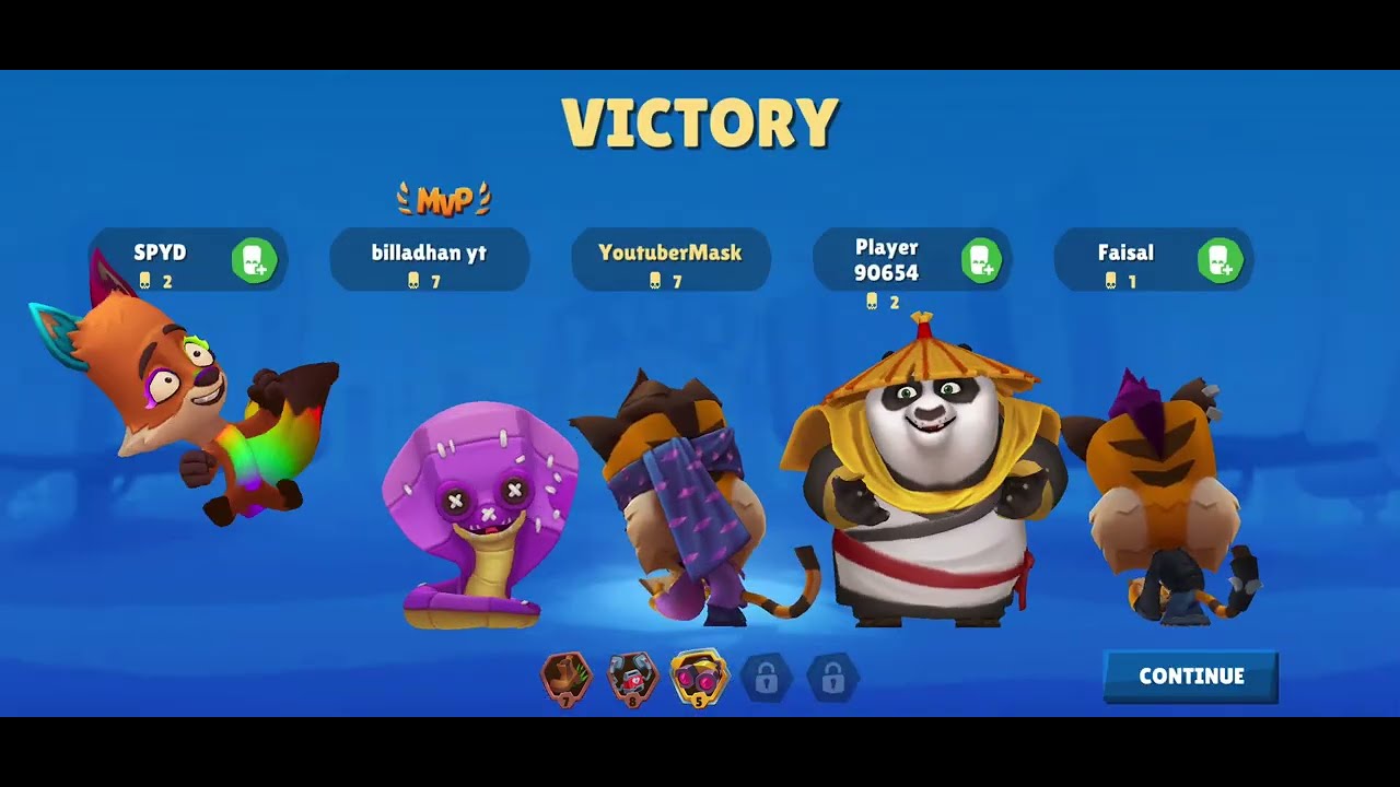 Close battle with Billadhan in Zooba