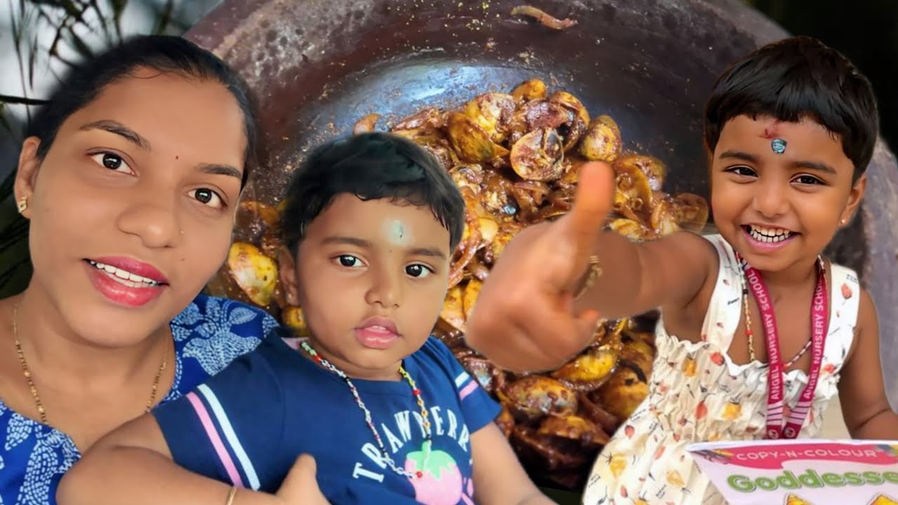 Full Day Routien Vlog | Maruvai Sukka Recipe | Saanvina Morning Routien  #tuluvlogs 
