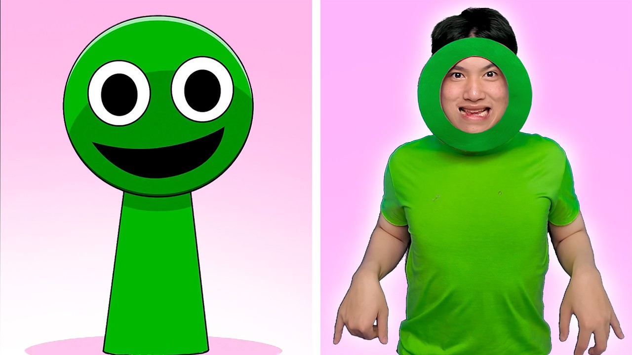 Sprunki 4 Phase 4 FUN CLICKER in Real Life #sprunki #mysprunkioc