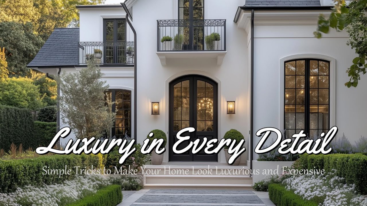 🏡 Simple Tricks to Make Your Home Look Luxurious and Expensive