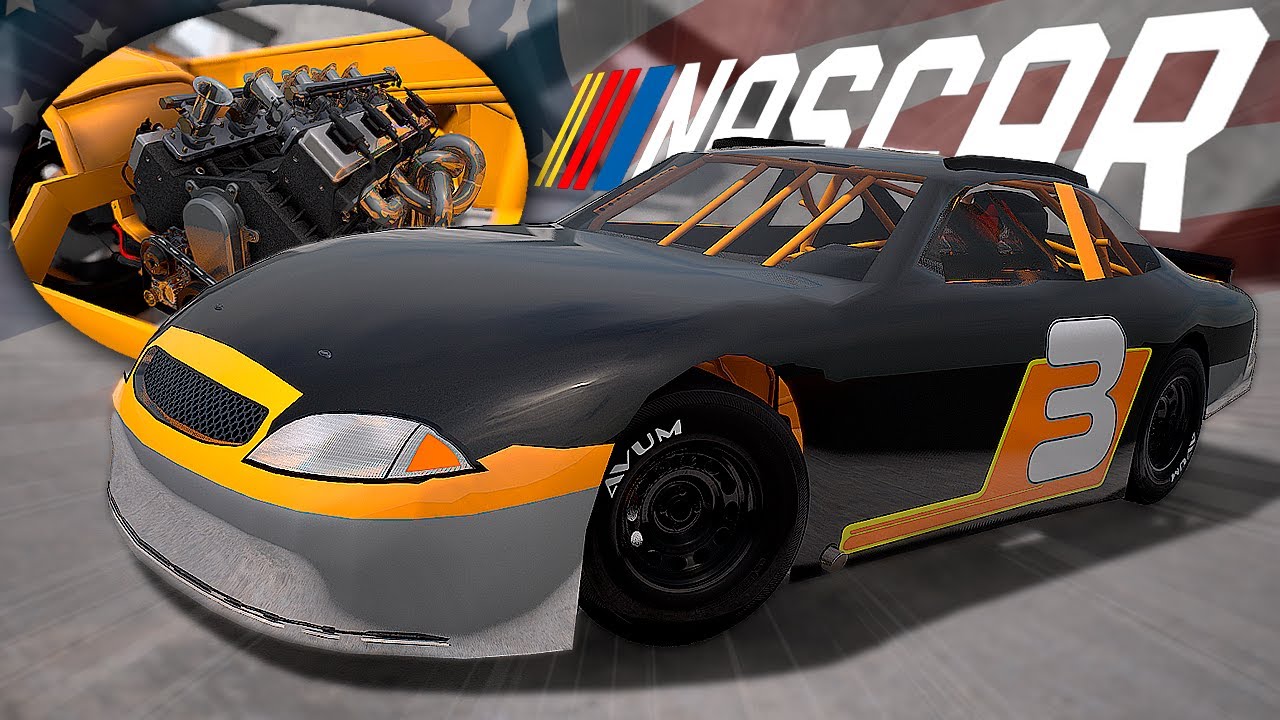 FIZ UM CARRO DA NASCAR NO AUTOMATION - ficou insano!!!