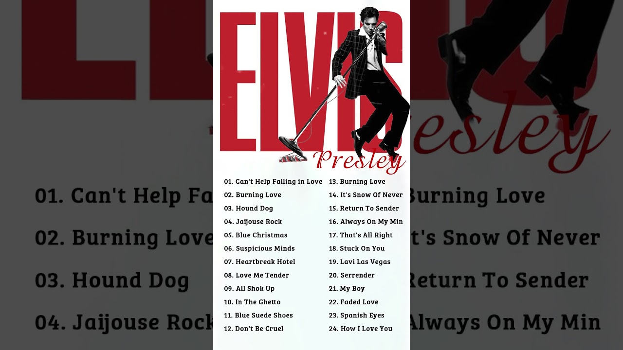 Elvis Presley Greatest Hits Full Album - The Best Of Elvis Presley Songs  #shorts #oldies