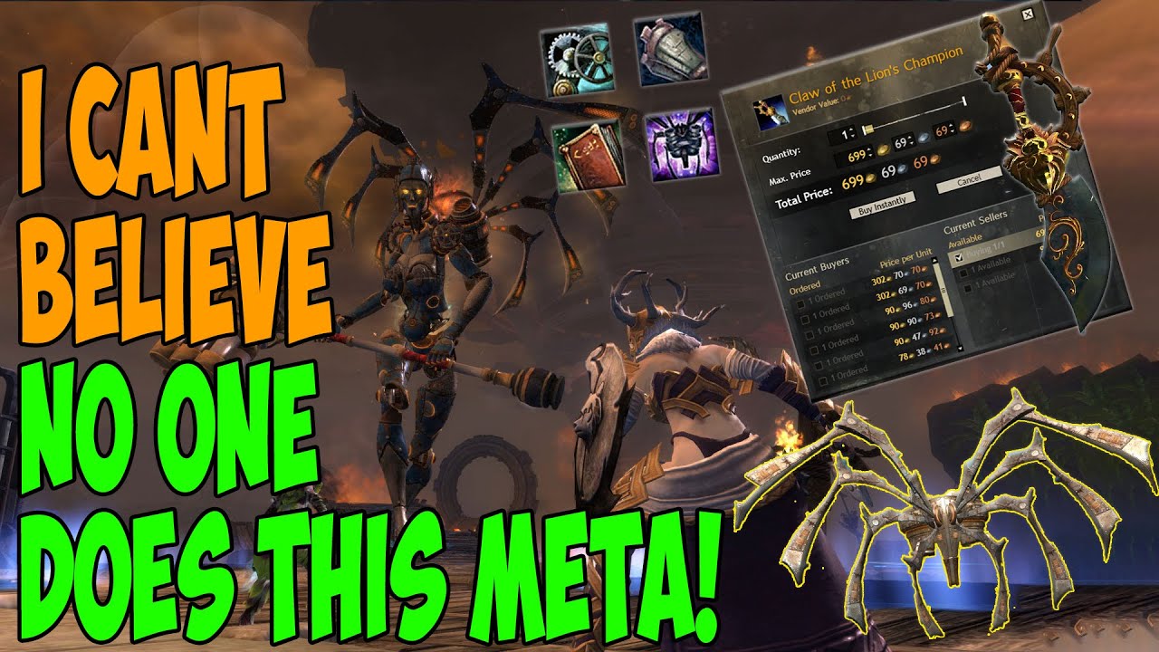 How to make gold out of Battle for lions arch! Guild Wars 2