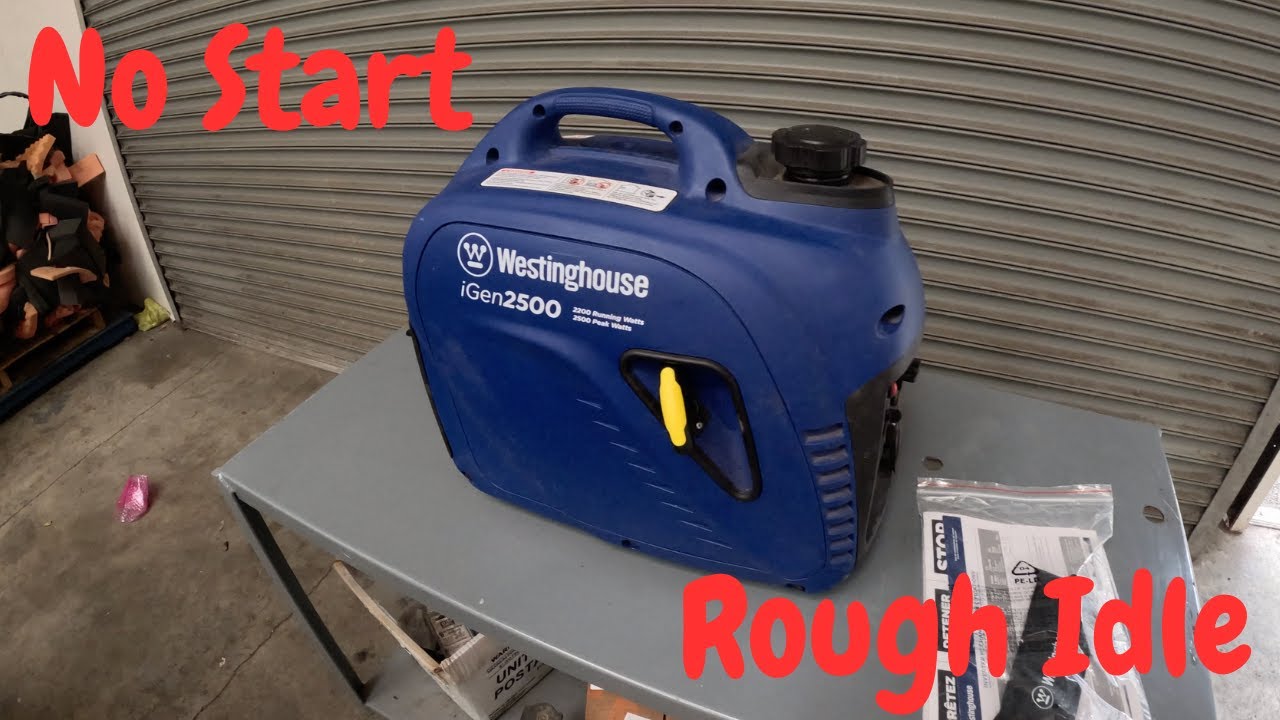 Westinghouse IGEN 2500 Generator No Start Then Surging at Idle... Will it Run?