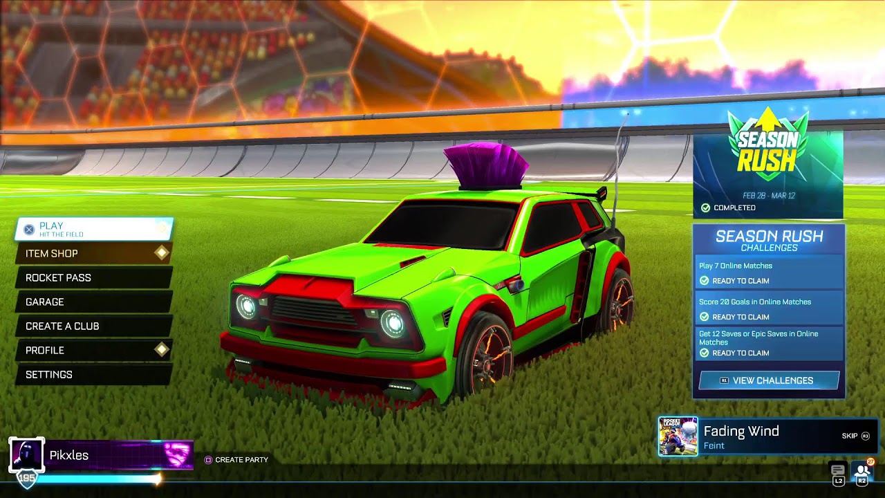 PURE ROCKET LEAGUE Pt2