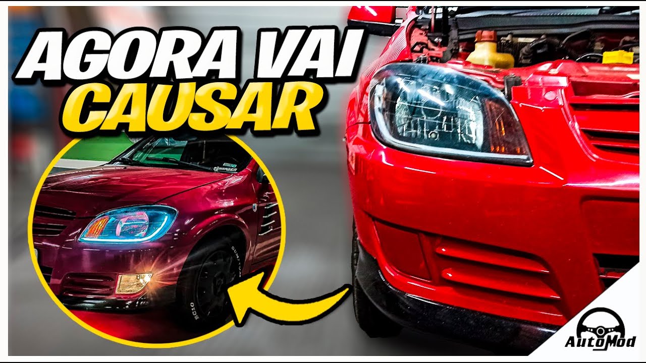 COMO INSTALAR FAROL DE MILHA NO CELTA PRISMA EM CASA FAROL DE NEBLINA - PROJETO CELTA PRISMA