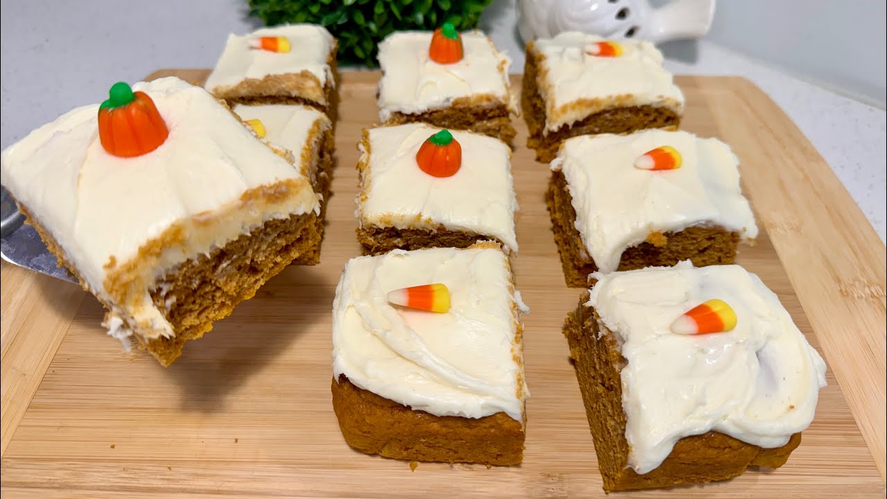 PUMPKIN SPICE CAKE! Easy Fall Dessert in Minutes!