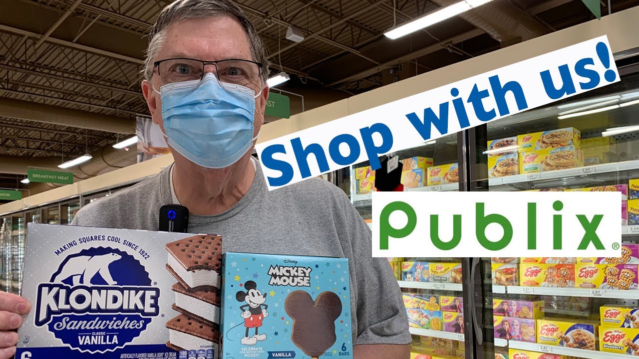 PUBLIX - What We Buy on Vacation!...SHOP WITH US in Orlando - Yes, we had to buy MICKEY BARS!