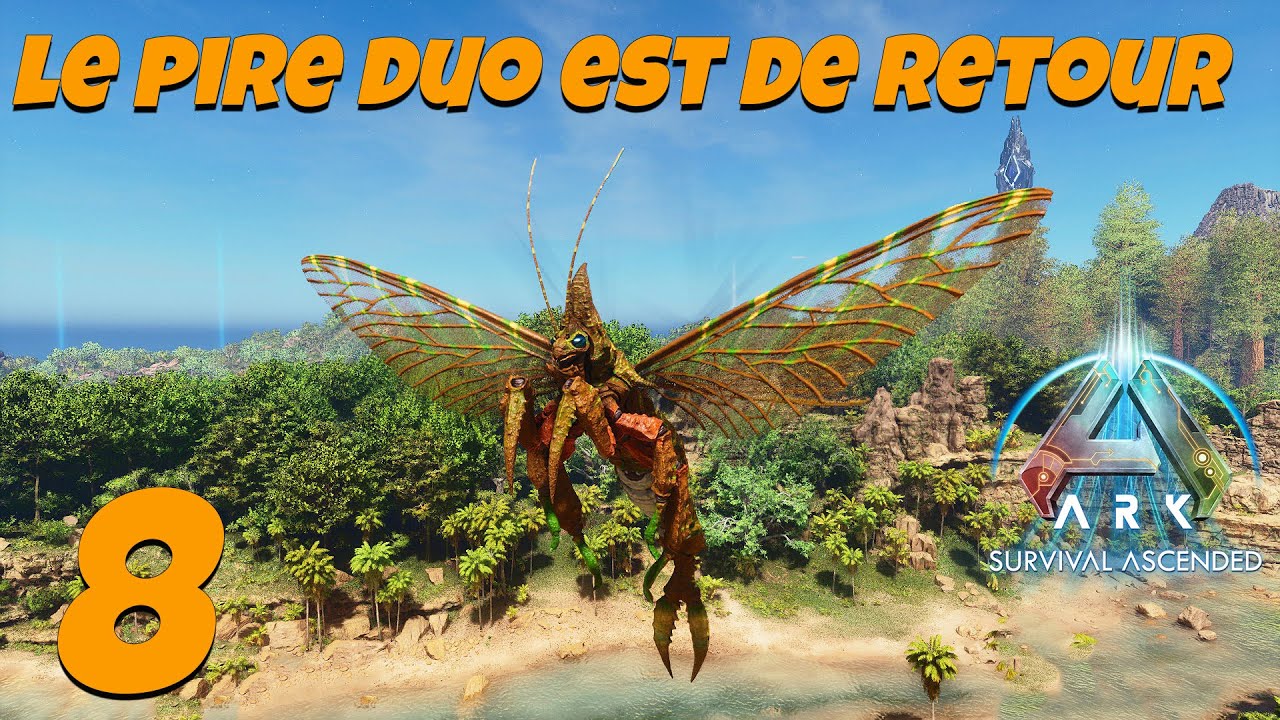 Le PIRE DUO pour tame le RHYNIOGNATHA 😅 : EP8 ARK SURVIVAL ASCENDED