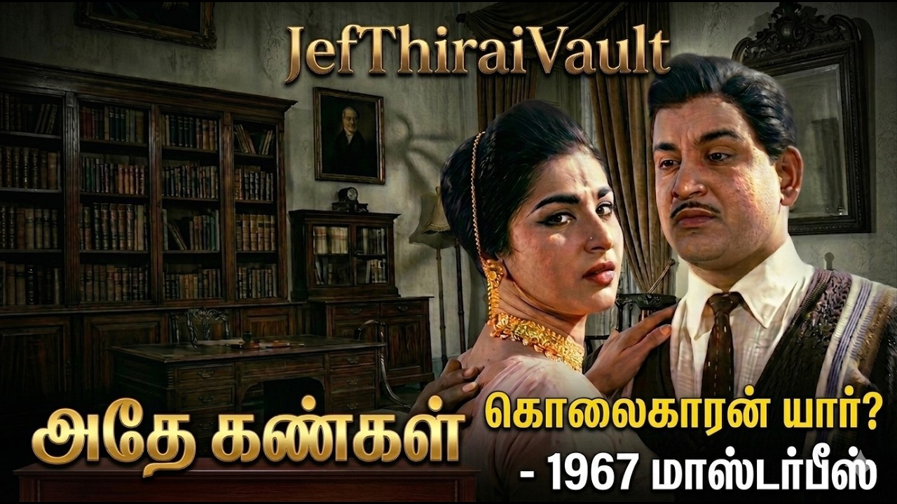 Athey Kangal (1967) Movie Review | Classic Tamil Thriller | JefThiraiVault delivers honest reviews