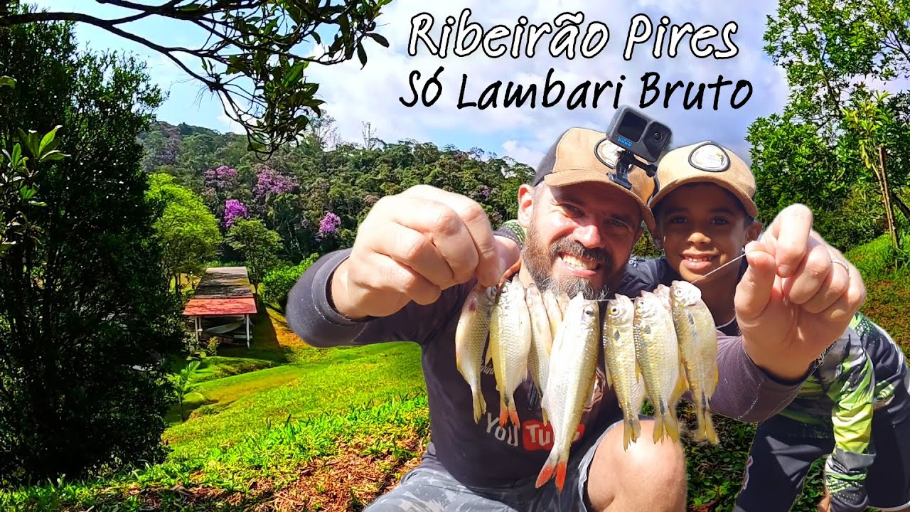 Pescaria de LAMBARI no Mais NOVO PONTO DE PESCA em RIBEIRÃO PIRES
