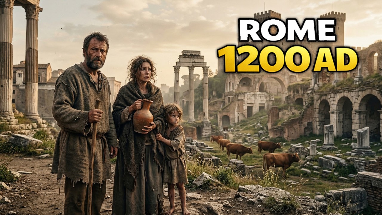 What Life Was REALLY Like in Rome 1200 | History for Sleep