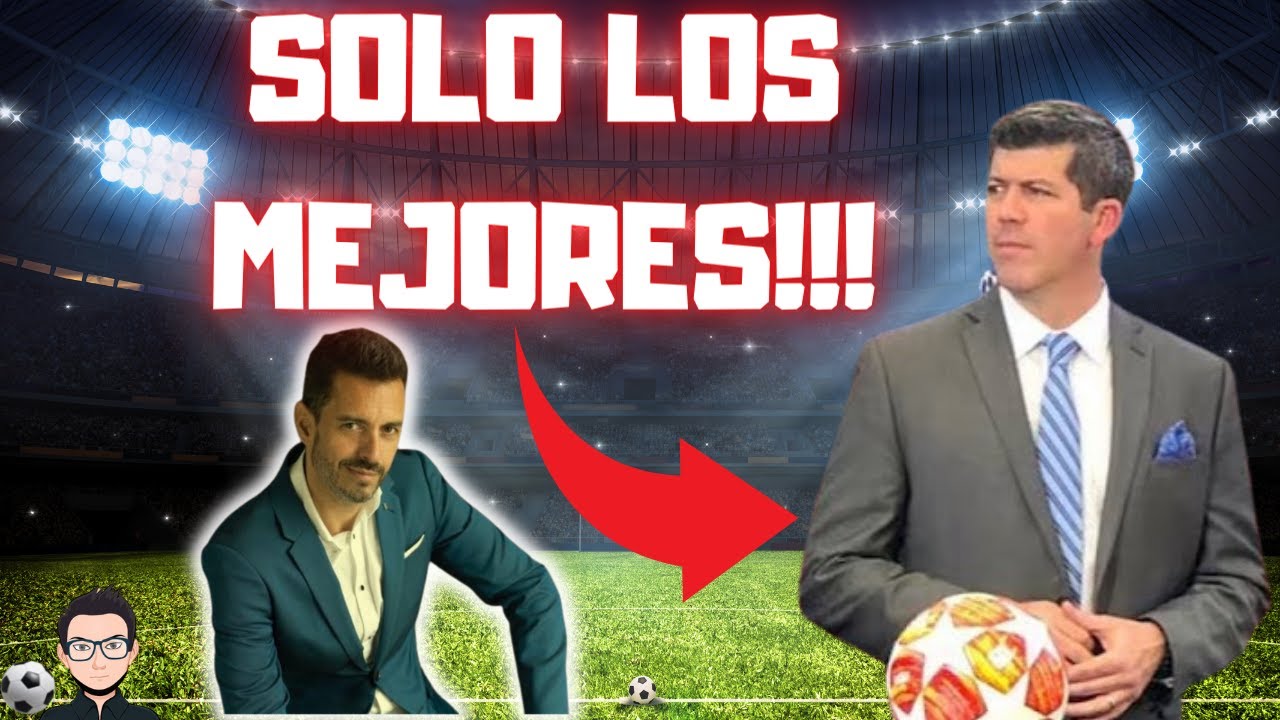 TOP 5 Los mejores NARRADORES DE FÚTBOL en latinoamerica