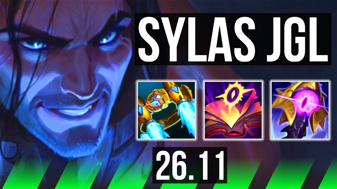 SYLAS vs BRIAR (JGL) | Perfect KDA: 13/0/13 | TR Challenger | 26.11